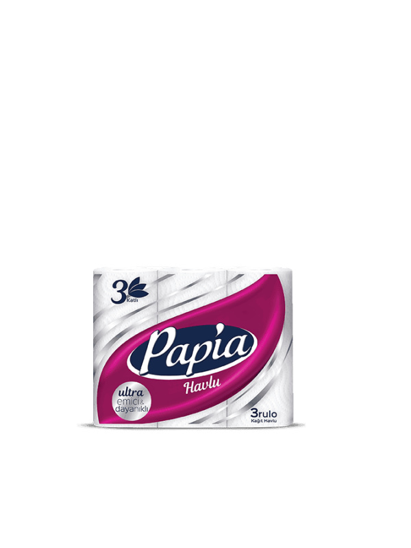 Papia Kağıt Havlu 3 Adet