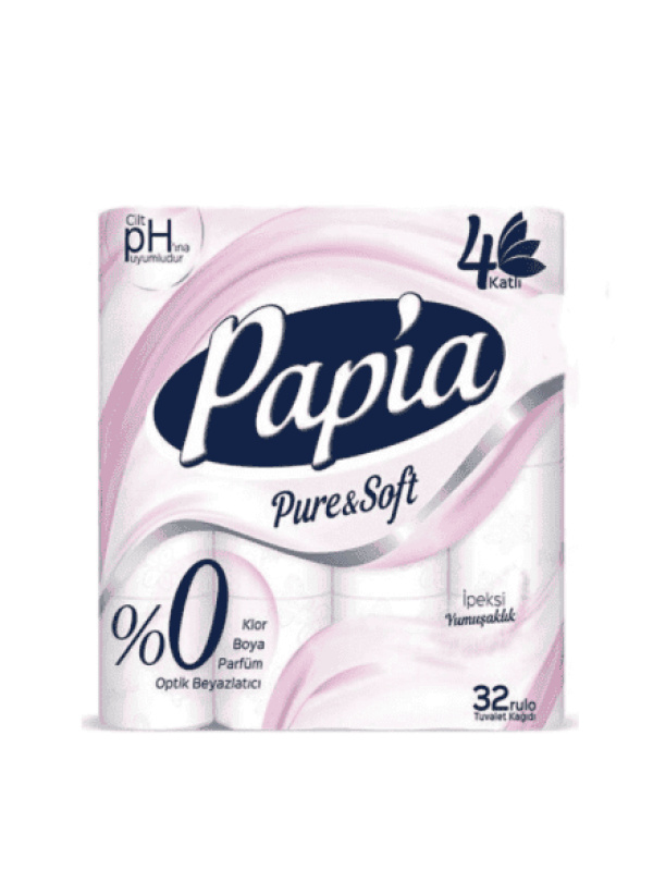 Papia Tuvalet Kağıdı Deluxe 32 Adet