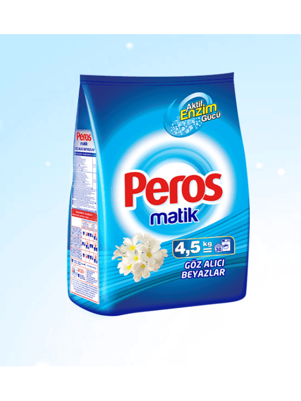 Peros Toz Deterjan Göz Alıcı Beyazlar 4