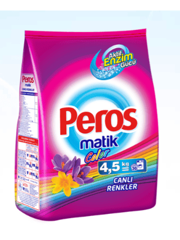Peros Toz Deterjan Göz Alıcı Renkler 4