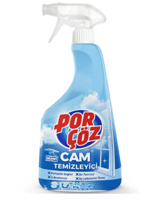 Porçöz Cam Temizleyici Okyanus Ferahlığı 750 Ml
