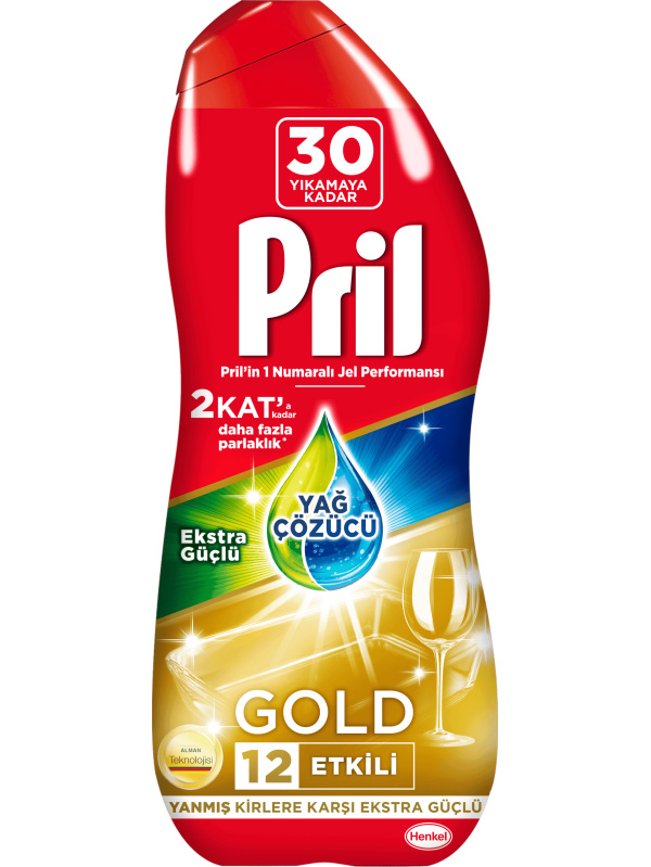 Pril Gold Jel Yağ Çözücü 540 Ml
