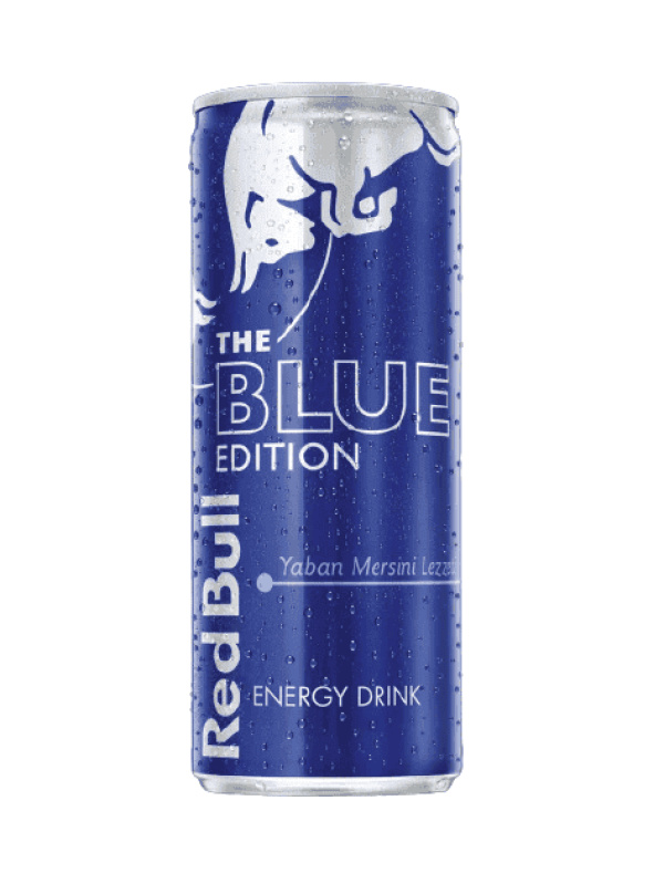 Redbull Enerji İçeceği Blue Edition Yaban Mersini Lezzeti 250 Ml