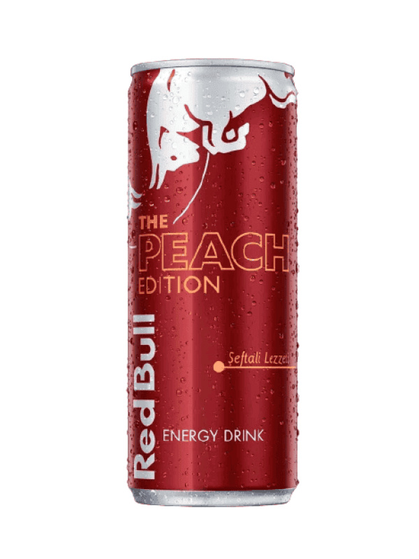 Redbull Enerji İçeceği Peach Edition Şeftali Lezzeti 250 Ml