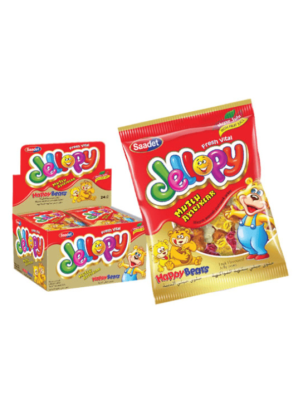 Saadet Jellopy Şeker Mutlu Ayılar 25 Gr
