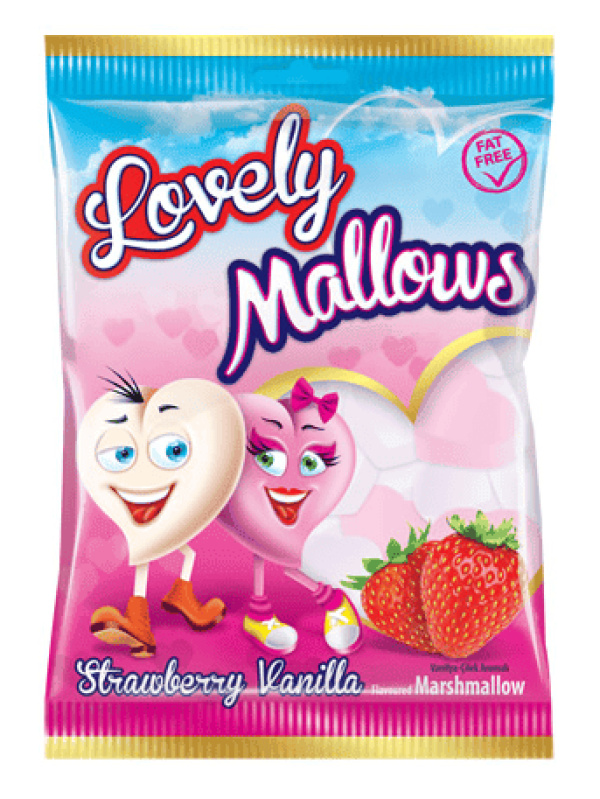 Saadet Lovely Mallows Çilek 150 Gr