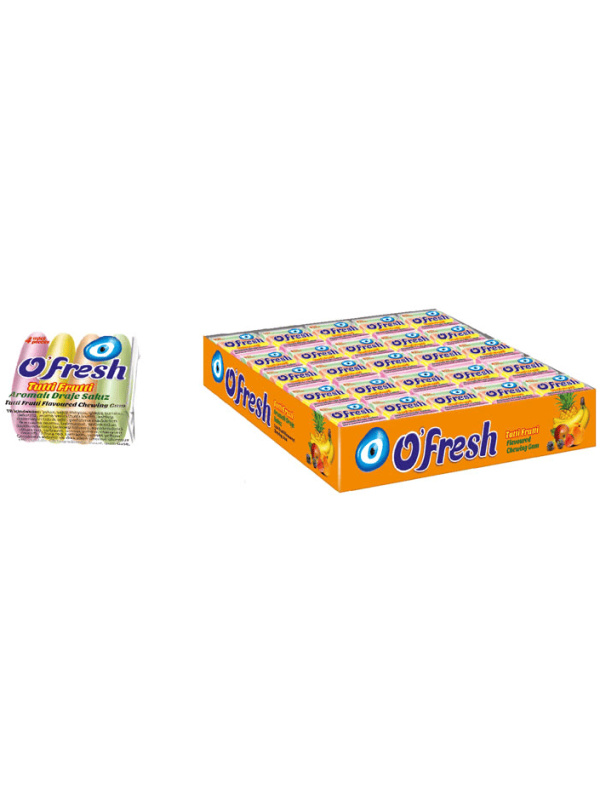 Saadet O'fresh Tutti Frutti Aromalı Şekerli Draje Sakız 5 Gr