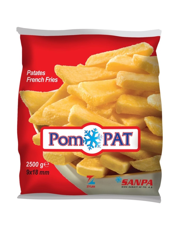 Sanpa Gıda 9X18 Patates Pompat 2500 Gr