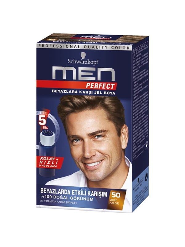 Schwarzkopf Men Perfect  Açık Kahve 50 80 Ml