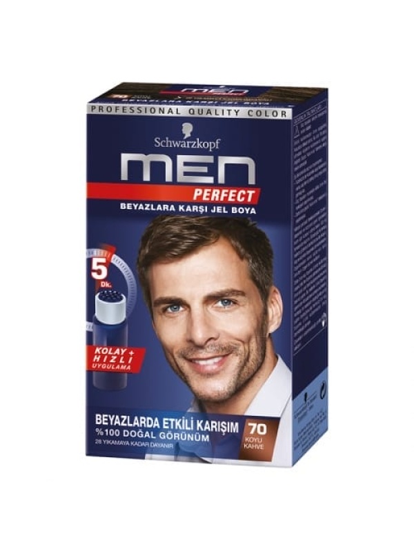 Schwarzkopf Men Perfect Koyu Kahve 70 80 Ml