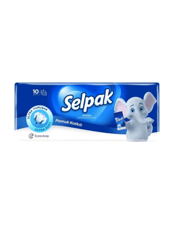 Selpak Mendil Pamuk Katkılı 5X10 Adet
