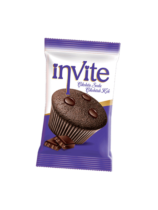 Şimşek İnvite Çikolata Soslu Çikolatalı Kek 30 Gr