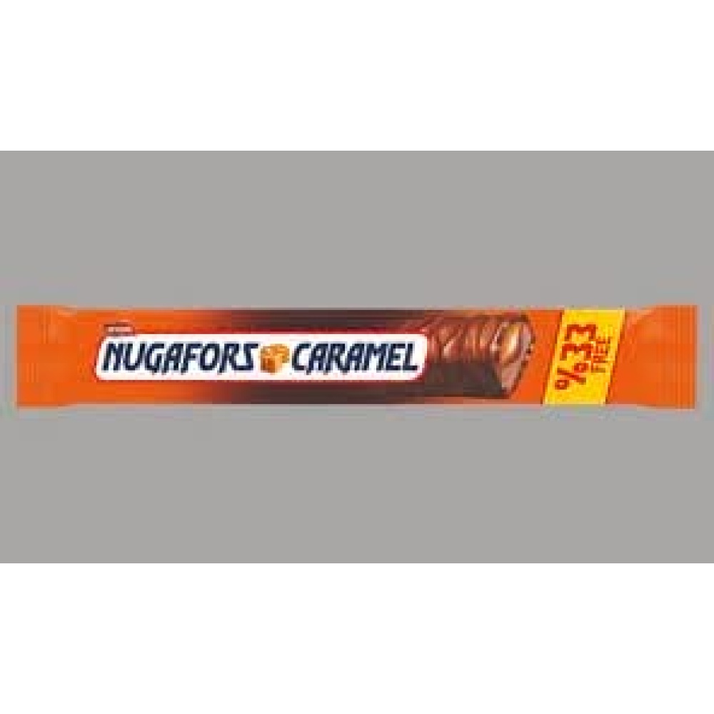 Şimşek Nugafors Çikolata Bar Karamel 45 Gr