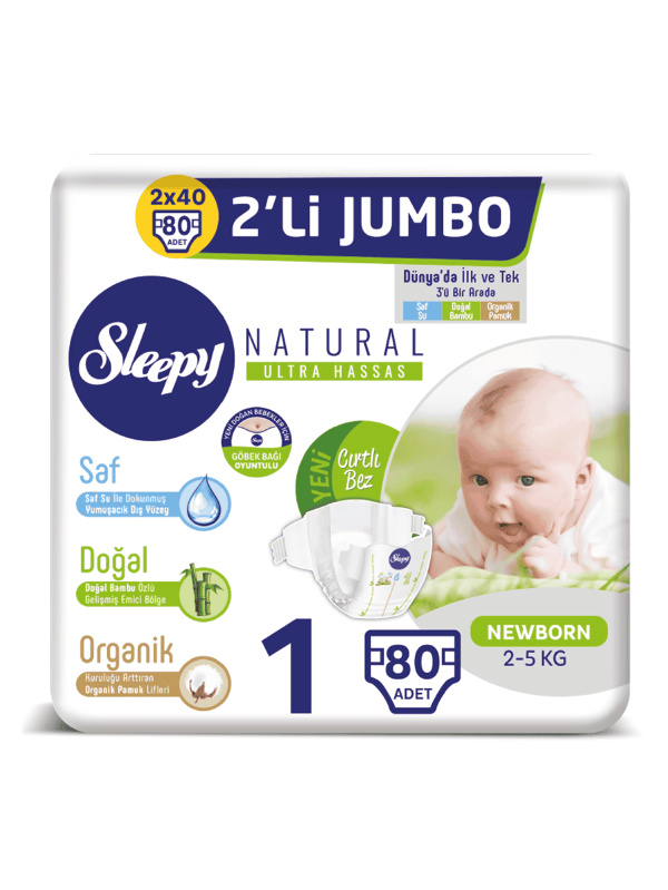 Sleepy Jumbo Paket No 1 80 Adet
