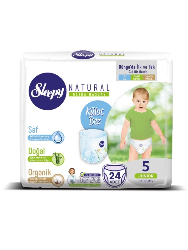 Sleepy Külot Bez Ekonomik Paket No 5 24 Adet