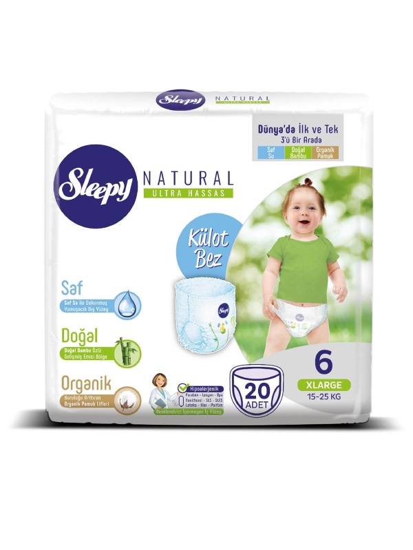 Sleepy Külot Bez Ekonomik Paket No 6 20 Adet