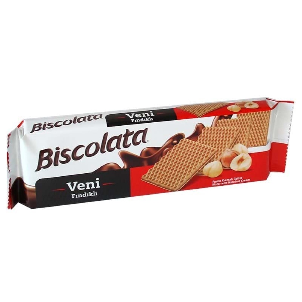 Şölen Biscolata Veni Fındık Kremalı Gofret 110 Gr