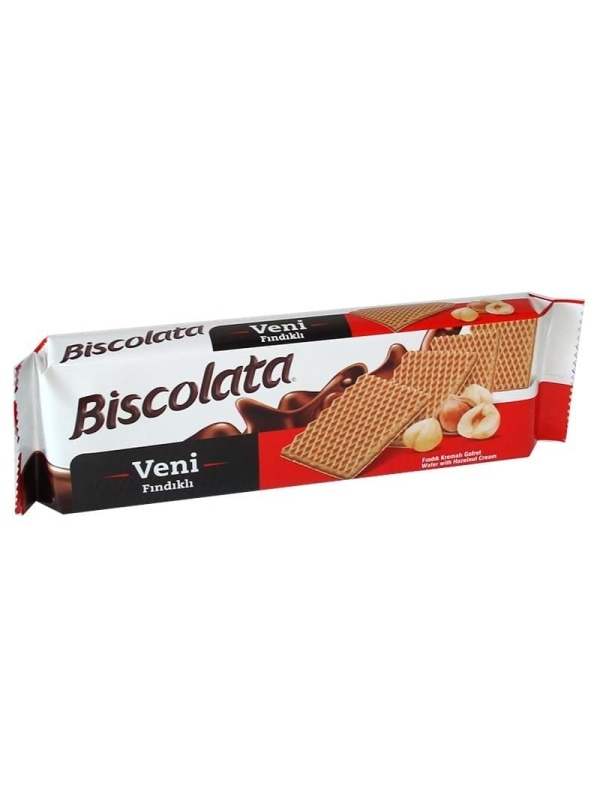 Şölen Biscolata Veni Fındık Kremalı Gofret 110 Gr
