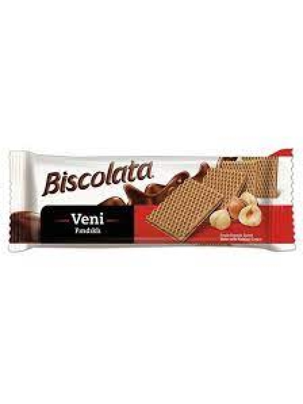 Şölen Biscolata Veni Fındık Kremalı Gofret 75 Gr
