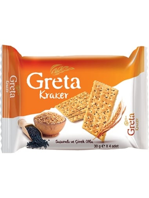 Şölen Greta Susam Ve Çörek Otlu Kraker 30X4Gr