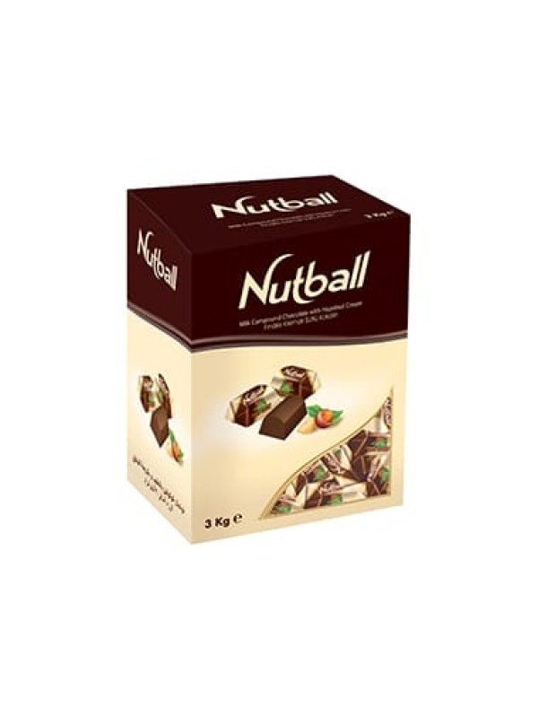 Şölen Nutball Fındık Kremalı Sütlü Kokolin 3 Kg