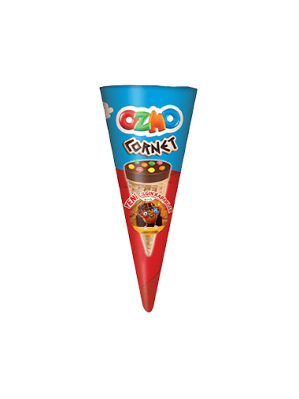 Şölen Ozmo Fındık Kremalı Dolgulu Sütlü Çikolata Draje Gofret 25 Gr