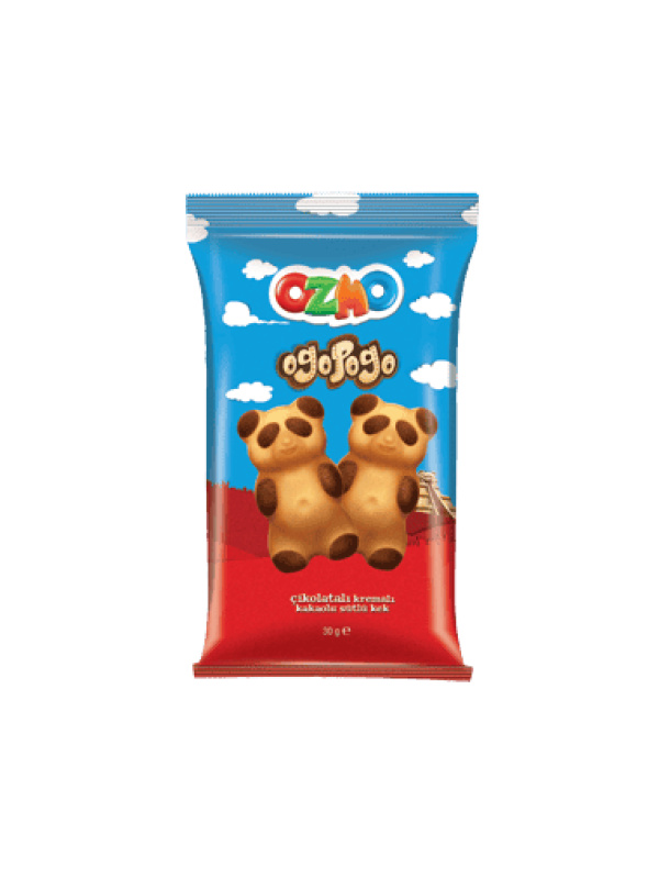 Şölen Ozmo Kakao Kaplamalı Kakaolu Sütlü Çikolata Kremalı Kek 30 Gr