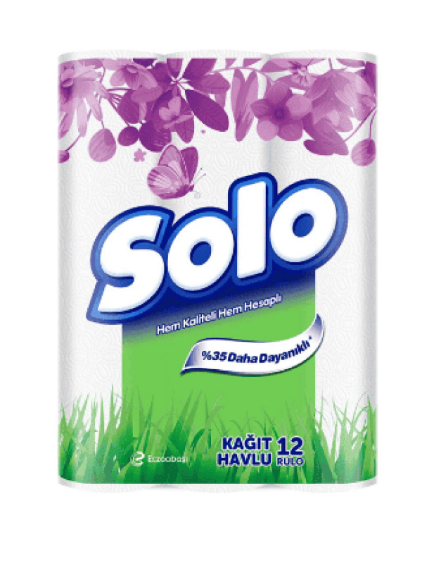 Solo Havlu 12 Adet