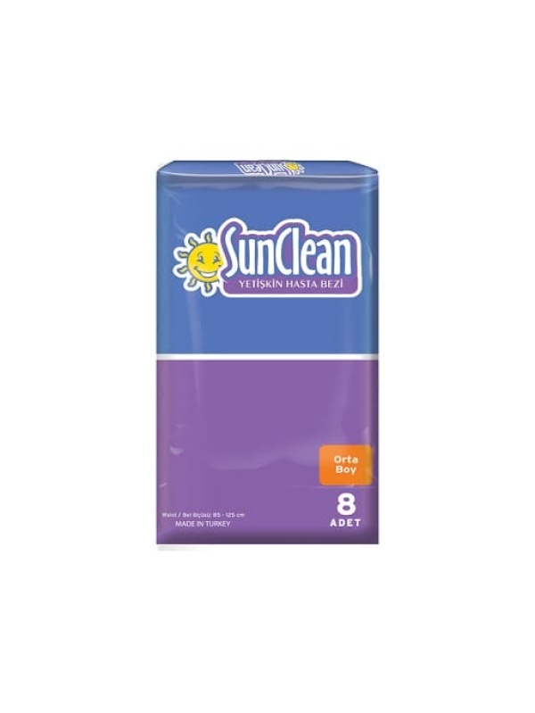Sunclean Yetişkin Bezi 8 Adet