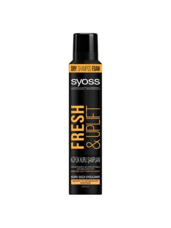 Syoss Fresh&uplift Köpük Kuru Şampuan 200 Ml