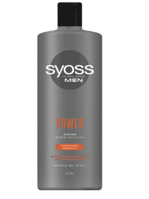 Syoss Men Power Normal Saçlar İçin Şampuan 500 Ml