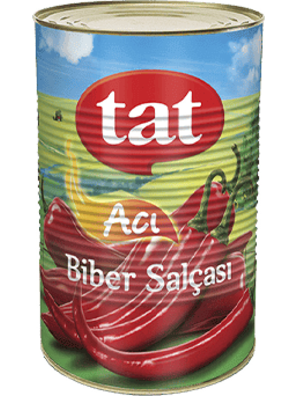 Tat Acı Biber Salçası 4350 Gr