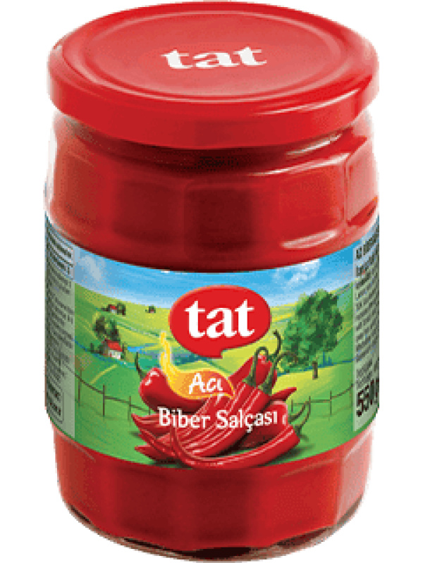 Tat Acı Biber Salçası 550 Gr