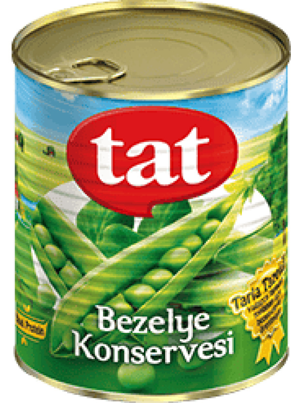 Tat Konserve Bezelye 830 Gr