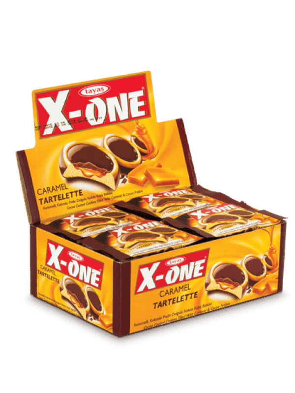 Tayaş Karamel Kakao Kaplamalı Bisküvi (Karamelli) 21 Gr