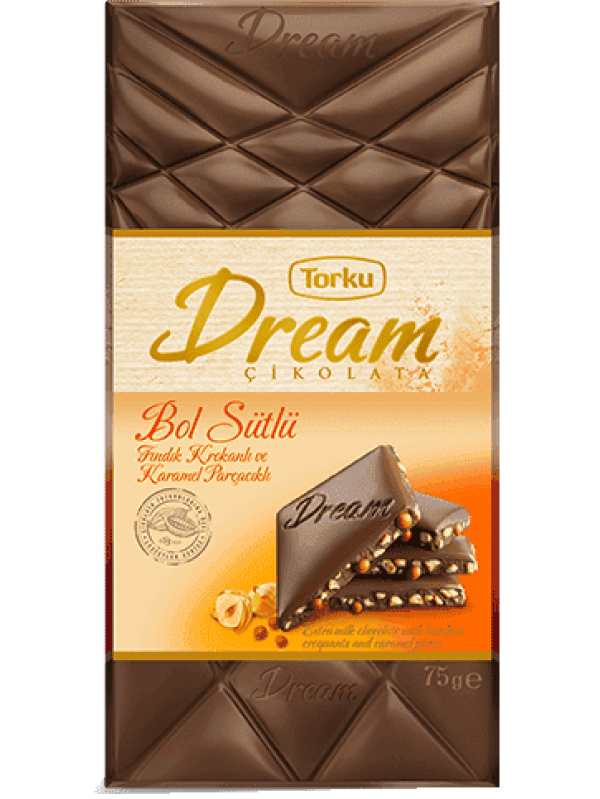 Torku Dream Bol Sütlü Çikolata 75 Gr