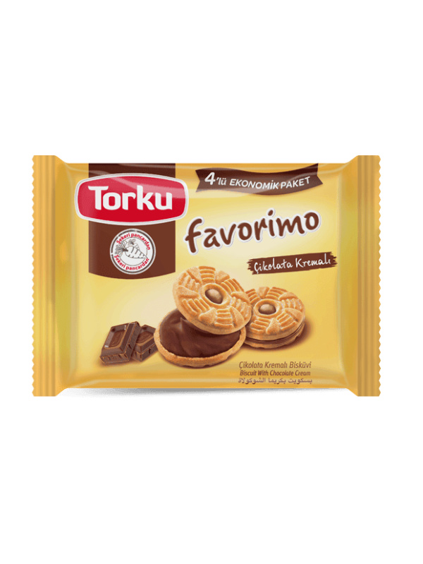 Torku Favorimo Çikolata Kremalı Bisküvi 61 Gr