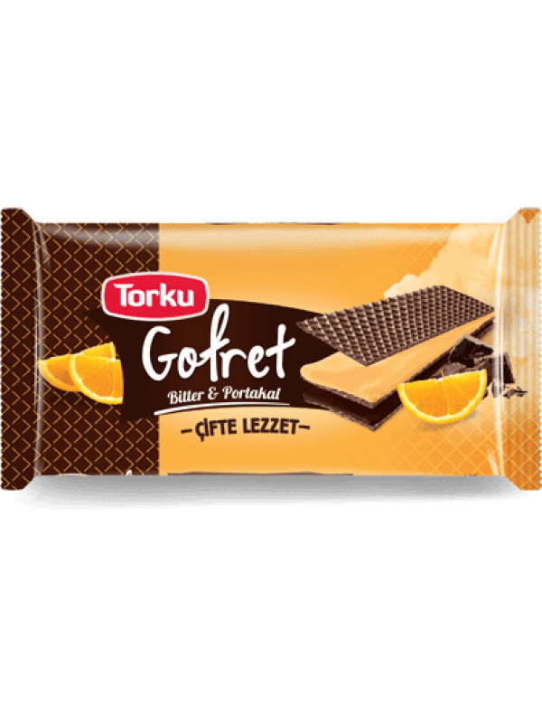 Torku Gofret Portakal - Bitter Krema 40 Gr