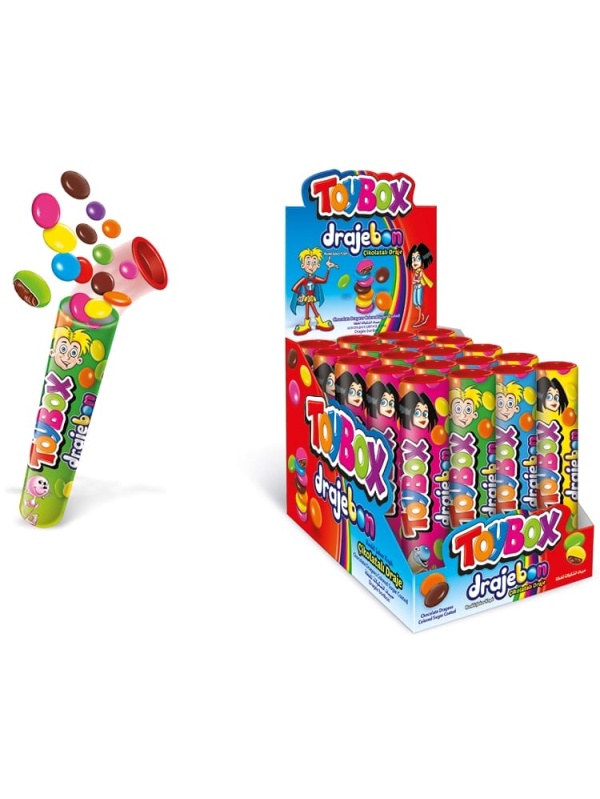 Toybox Çikolatalı Draje 20 Grx24