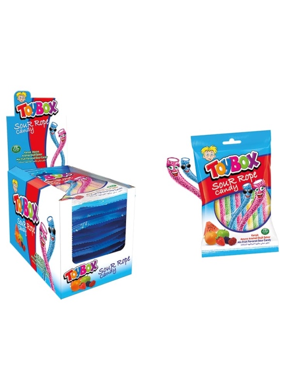 Toybox Yumuşak Şeker Sour Rope 80 Gr