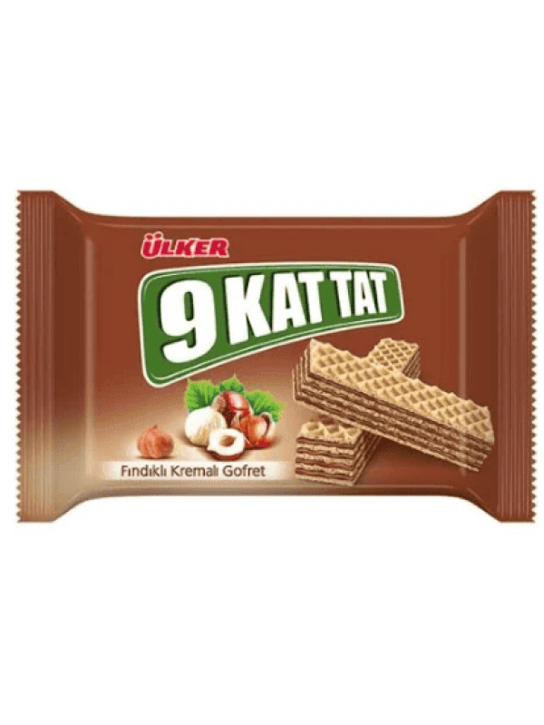 Ülker 9 Kat Tat Fındıklı Gofret 39 Gr