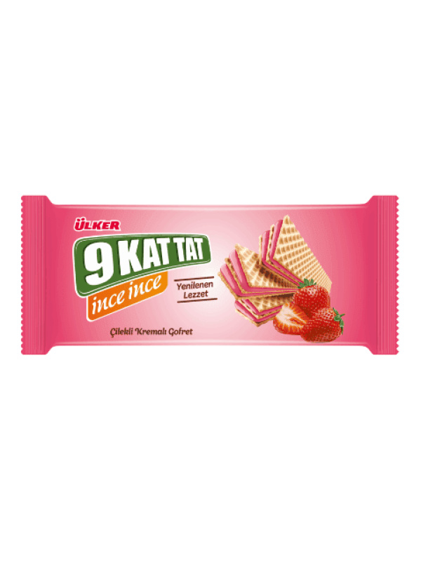 Ülker 9 Kat Tat İnce İnce Çilekli 114 Gr
