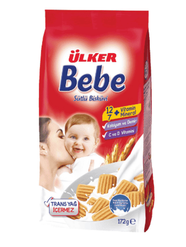 Ülker Bebe Bisküvisi Poşet 172 Gr