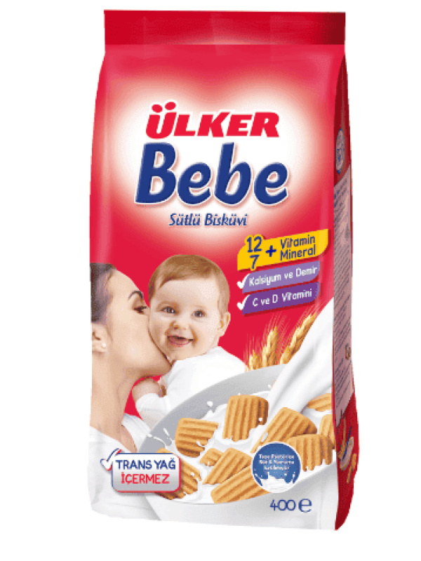 Ülker Bebe Bisküvisi Poşet 400 Gr