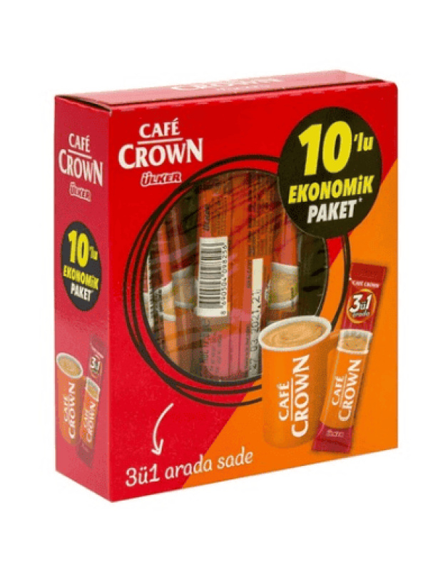 Ülker Cafe Crown 3Ü1 Sade 175 Gr