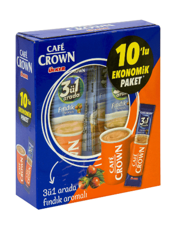Ülker Cafe Crown Fındıklı (3’Ü 1 Arada) 18 Gr