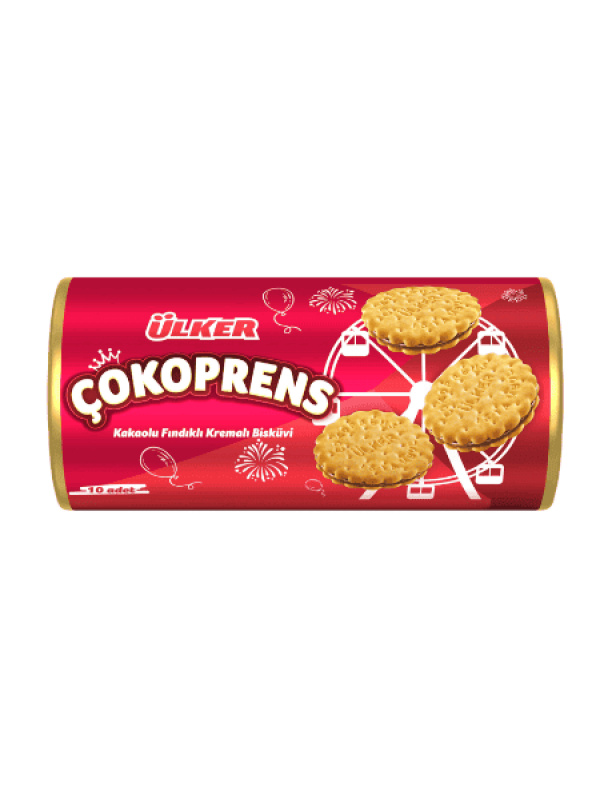 Ülker Çokoprens Sandviç Bisküvi 10’Lu 300 Gr