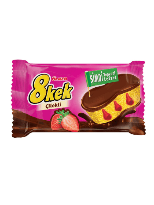 Ülker Dankek 8 Kek Çilekli 55 Gr