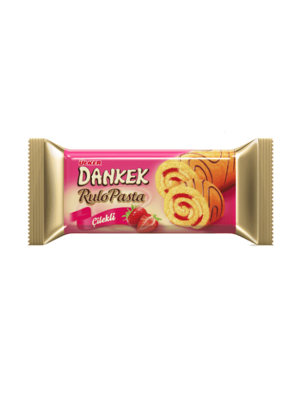 Ülker Dankek Rulo Pasta Çilekli 235 Gr