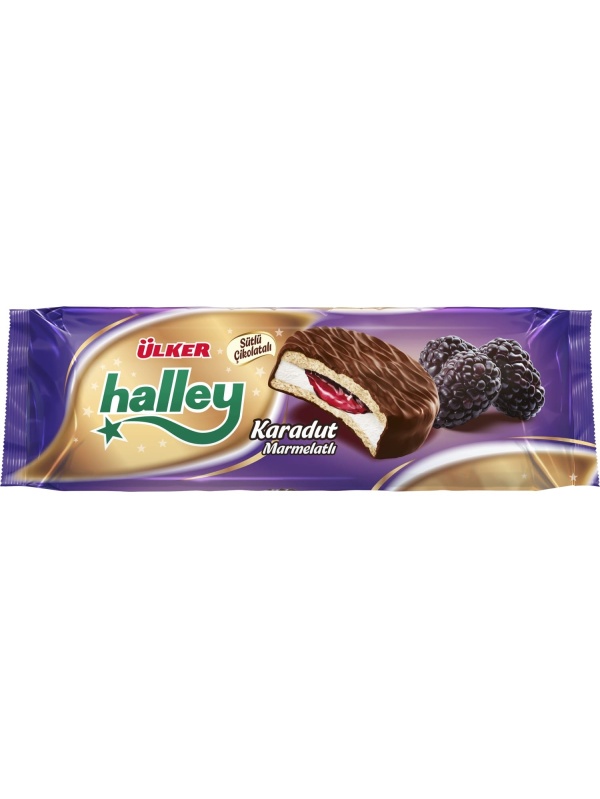 Ülker Halley Karadut Marmelatlı Bisküvi 236 Gr